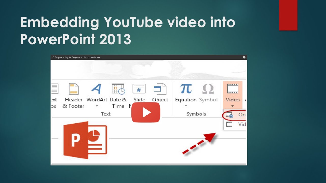 insert youtube video powerpoint for mac